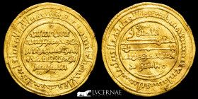 Ali ibn Yusuf Gold Dinar 4.19 g. 26 mm. Seville (Ishbiliya) 524 A.H. Good very fine (MBC+)
