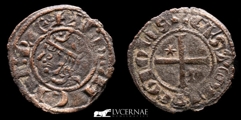 Medieval Spain- Sancho IV of Castile (1284-1295)
Miaja crowned - Leon mint (0,70...