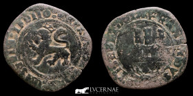 Reyes Catolicos Æ Bronze 2 Maravedís 4.12 g. 26 mm. Toledo 1474-1504 Good very fine (MBC)