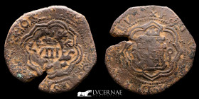 Felipe III (1598-1621) Copper IIII Maravedis 6.07 g., 27 mm. - - Good very fine (MBC+)