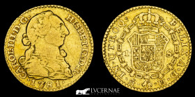 Carlos III Gold Escudo 3.33 g. 18 mm. Madrid 1781 Good very fine (MBC)