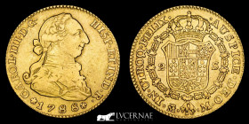Carlos III (1759-1788) Gold  2 Escudos 6.67 g. 22 mm. Madrid 1788 M. Good very fine (MBC)