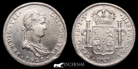 Fernando VII Silver 8 Reales 27,19 g., 41 mm.  Guadalajara Ga 1821 EF