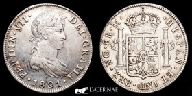 Fernando VII Silver 8 Reales 26,86 g., 38 mm Guatemala 1821 NG - M EF