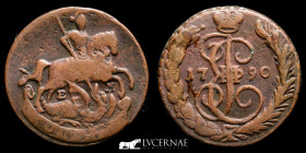 Catherine II  Copper Kopeck 11.07 g • ⌀ 25 mm. Ekaterinburg 1790 Good very fine (MBC)