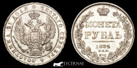 Nikolai I Silver Ruble 20.52 g. ø 36 mm. St. Petersburg 1832 Near Extremely fine