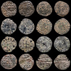 Lot of eight (8) medieval coins 12th-14 th centuries GVF