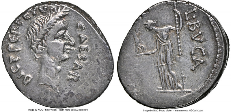 Julius Caesar, as Dictator Perpetuo (February-March 44 BC), with Lucius Aemilius...