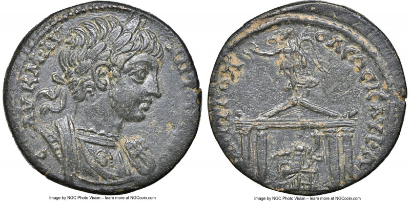 CILICIA. Isaura. Caracalla (AD 198-217). AE (25mm, 7.95 gm, 7h). NGC AU 4/5 - 3/...