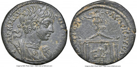 CILICIA. Isaura. Caracalla (AD 198-217). AE (25mm, 7.95 gm, 7h). NGC AU 4/5 - 3/5. AV•K•M•AV•ANTΩWNINO-C, laureate, cuirassed bust of Caracalla right,...