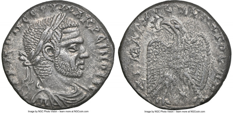 SYRIA. Laodicea ad Mare. Macrinus (AD 217-218). BI tetradrachm (25mm, 12.79 gm, ...