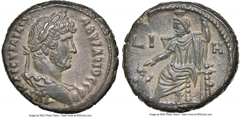 EGYPT. Alexandria. Hadrian (AD 117-138). BI tetradrachm (25mm, 13.73 gm, 11h). N...
