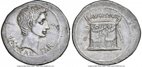 Augustus (27 BC-AD 14). AR cistophorus (28mm, 11.56 gm, 12h). NGC Choice VF 5/5 - 3/5. Ephesus, ca. 25-20 BC. IMP•CAE-SAR, bare head of Augustus right...
