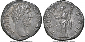 Aelius Caesar (AD 136-138). AR denarius (17mm, 3.01 gm, 5h). NGC Choice VF 5/5 - 3/5, edge scuffs. Rome, AD 137. L•AELIVS-CAESAR, bare head of Aelius ...
