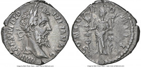 Didius Julianus (28 March-1 June AD 193). AR denarius (18mm, 2.75 gm, 12h). NGC XF 4/5 - 2/5. Rome. IMP CAES M DID-IVLIAN AVG, laureate head of Didius...