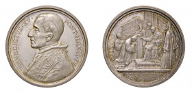 STATO PONTIFICIO Benedetto XV (1914-1922) Roma Medaglia Anno IV 1918 Ag FDC. Opus Bianchi. Gr. 37,75 mm.44. Bart. E918. Istituto pontificio studi orie...