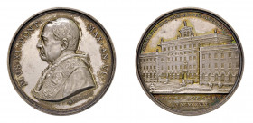 STATO PONTIFICIO Pio XI (1922-1939) Roma Medaglia Anno VI 1927 Ag FDC. Opus Mistruzzi. Gr. 35,49 mm.44. Bart. E927. Ampliamento del seminario minore d...