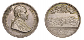 STATO PONTIFICIO Pio XI (1922-1939) Roma Medaglia Anno IX 1930 Ag FDC. Opus Mistruzzi. Gr. 38,91 mm.44. Bart. E930. I Anniversario della Costituzione ...