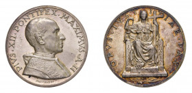 STATO PONTIFICIO Pio XII (1939-1958) Roma Medaglia Anno II 1940 Ag FDC. Opus Mistruzzi. Gr. 38,1 mm.44. Bart. E940. Esortazione alla pace. (Stima €100...