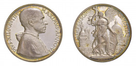 STATO PONTIFICIO Pio XII (1939-1958) Roma Medaglia Anno VI 1944 Ag FDC. Opus Mistruzzi. Gr. 39,24 mm.44. Bart. E944. Rara. Incolumità di Roma. (Stima ...