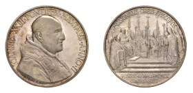 STATO PONTIFICIO Giovanni XXIII (1958-1963) Roma Medaglia Anno II 1960 Ag FDC. Opus Mistruzzi. Gr. 40 mm.44. Bart. E960. Consacrazione di vescovi miss...