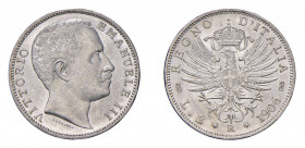 REGNO D’ITALIA Vittorio Emanuele III (1900-1943) Roma 2 Lire Araldica 1906 Ag .Pag. 730. Lustro di conio. FDC. (Stima €500-600).
FDC