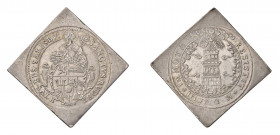 AUSTRIA Wolf Dietrich (1587-1612) Tallero 1593 Ag “KLIPPE”. KM#28. Gr.28,6. Raro. (qSPL. Stima €500-600).
q.SPL