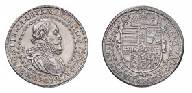 AUSTRIA Massimiliano III (1612-1618) Tallero 1613 Ag “HALL”. Dav. 3316; KM#768. Gr.28,4. Raro. SPL. (Stima €500-600).
SPL