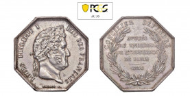 FRANCIA Luigi Filippo (1830-1848) Jeton 1830 Ag PCGS AU50. (Stima €100-150).
PCGS AU50