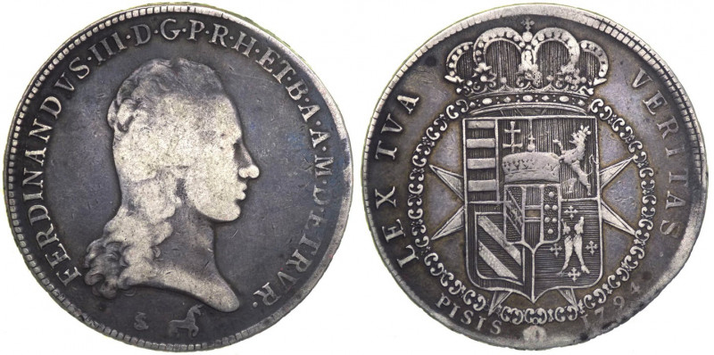 Firenze - Granducato di Toscana - Ferdinando III di Lorena (1790-1801/1814-1824)...