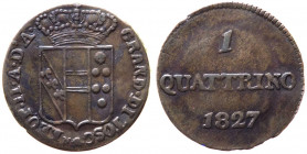 Firenze - Granducato di Toscana - Leopoldo II (1824-1859) Quattrino 1827 - Gig. 93 - NC - Cu - gr. 0.90
mBB/SPL
Spedizione solo in Italia / Shipping...