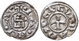 Genova - Repubblica (1139-1339) Periodo dei Consoli, Podestà e Capitani del Popolo (1139-1339) Denaro I° Tipo (IANVA) - MIR 16 - Mi - gr. 0,70
qBB
S...