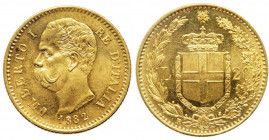 Umberto I (1878-1900), 20 lire 1882 R, Pag. 578; Gig. 12., Au
FDC
Spedizione solo in Italia / Shipping only in Italy