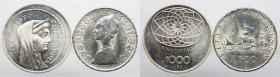 Repubblica Italiana (dal 1946) - lotto di 2 pezzi da 1000 lire "Concordia" e 500 lire "caravelle"
mediamente mSPL
Spedizione in tutto il Mondo / Wor...
