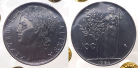 Monetazione in Lire (1946-2001) 100 Lire "Minerva" 1964 - Gig.101 - Periziata Gaudenzi FDC - D/Consueti graffietti di coniazione
FDC
Spedizione in t...