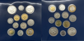 Monetazione in lire, set 12 valori "Giordano Bruno", 2000, metalli vari, FDC, in confezione originale
FDC
Spedizione in tutto il Mondo / Worldwide s...