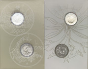 Monetazione in lire, dittico da 10000 lire celebrativo del 2000, Ag, FDC, in confezione originale
FDC
Spedizione in tutto il Mondo / Worldwide shipp...