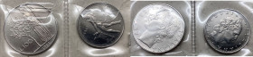 Repubblica Italiana - Monetazione in Lire (1946-2001) Lotto n.2 monete serie 1963 composta da 50 Lire "Vulcano" (qSPL) - 100 Lire "Minerva" (qSPL)
co...