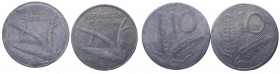 Repubblica Italiana - Monetazione in Lire (1946-2001) Lotto n.2 monete da 10 Lire "Spiga" 1951 e 10 Lire "Spiga" 195(?) - FALSI D'EPOCA -
MB
Spedizi...