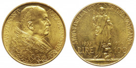 Pio XI, Ratti (1922-1939), 100 lire 1933-1934 (Anno Giubilare), Pag. 616, Av
FDC
Spedizione solo in Italia / Shipping only in Italy