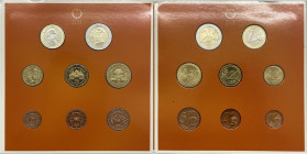 Austria - Repubblica d'Austria (dal 1955) serie 2008 - composta da 8 valori - euro 2 - euro 1 - Cent 50 - Cent 20 - Cent 10 - Cent 5 - Cent 2 - Cent 2...