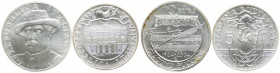 Italia - dittico di monete d'Argento 2004 da 5 e 10 euro - Omaggio a Giacomo Puccini - Versione Fior di conio - in cofanetto originale e scatola
FDC...