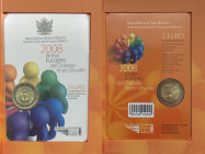 San Marino - divisionale in euro - anno 2008 contenente moneta celebrativa da due euro - Anno europeo del Dialogo Interculturale.
FDC
Spedizione in ...