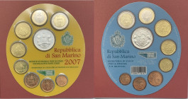 San Marino - divisionale in euro - anno 2007 (nove valori) in folder originale.
FDC
Spedizione in tutto il Mondo / Worldwide shipping