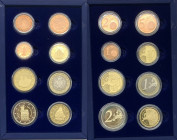 San Marino - divisionale in euro - anno 2009 (otto valori) in cofanetto blue e scatola originale - Edizione Fondo Specchio Proof.
FS
Spedizione in t...