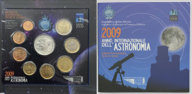 San Marino - divisionale in euro - anno 2009 (nove valori) in folder originale - Anno Internazionale dell' Astronomia.
FDC
Spedizione in tutto il Mo...