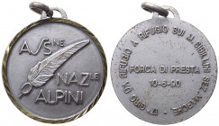 Alpini - Medaglia emessa dall' Associazione Nazionale Alpini - Commemorativa del 17°Giro da Rifugio a Rifugio sui monti Sibillini - Sez.Marche - Forca...
