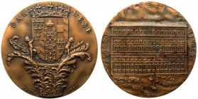 Medaglia emessa nel 1980 commemorativa del Circolo Filatelico e Numismatico di Piacenza - R - AE - gr. 150,85 - Ø mm70
FDC
Spedizione in tutto il Mo...