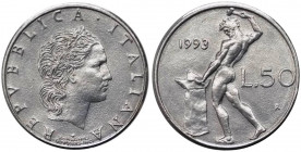 50 lire 1993 tipo Vulcano modulo ridotto - "data con 3 più lungo" - non comune (NC) - Ac 
SPL
Spedizione in tutto il Mondo / Worldwide shipping