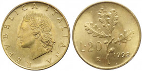 20 lire 1992 tipo ramo di quercia - "intrusione di metallo nel campo a d. del ramo" - Ba
FDC
Spedizione in tutto il Mondo / Worldwide shipping
